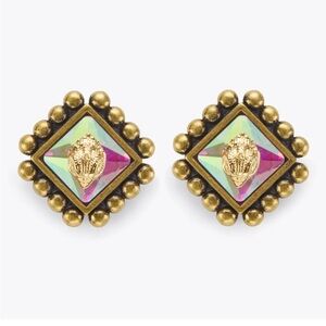 Kurt Geiger Crystal Regent stud earrings